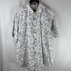 Robert‎ Graham Shirt Mens 2XL Loose Fit Abstract Pattern Button Up Casual Unique